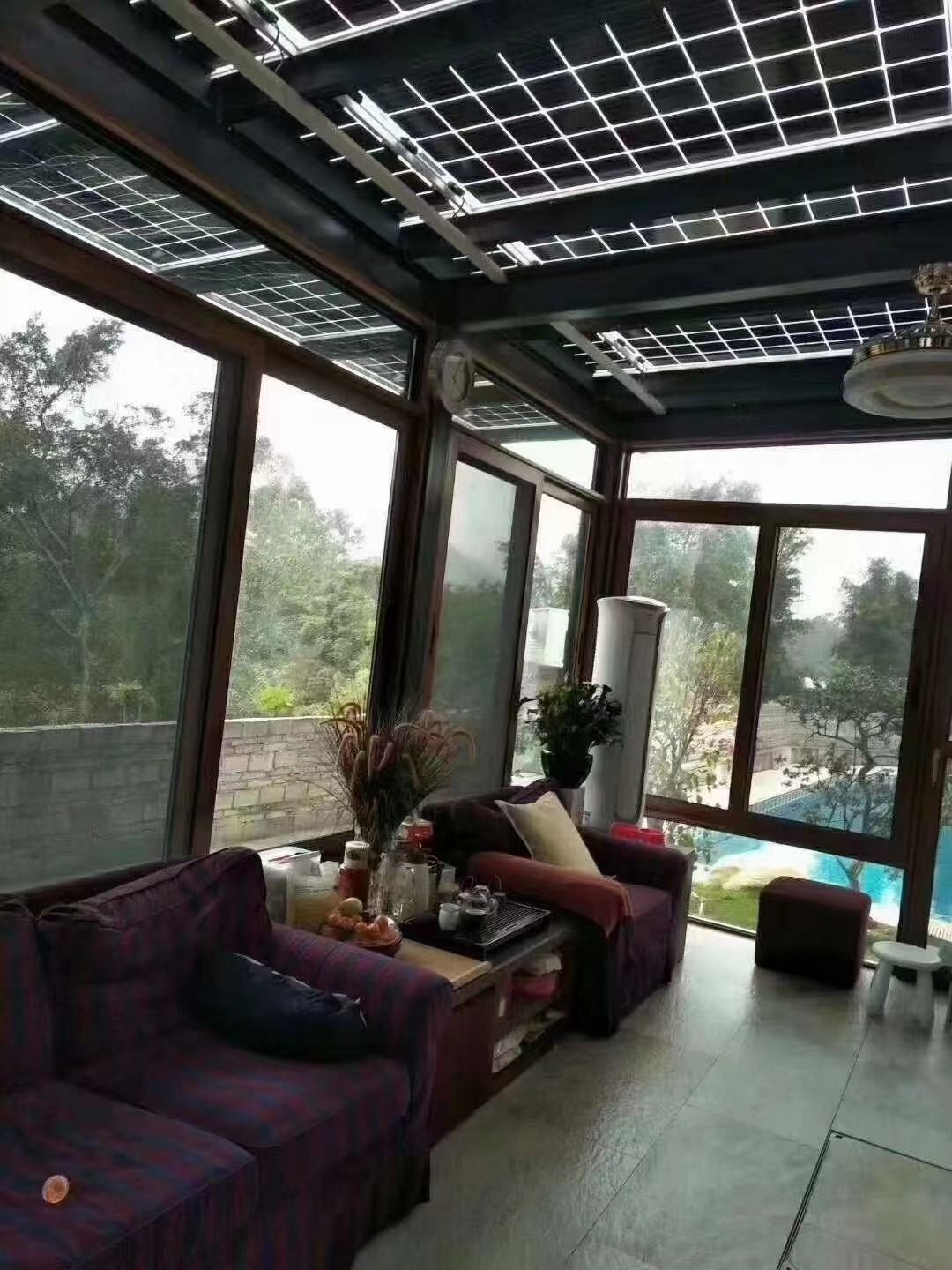 十堰20kw+15kwh智能AI别墅太阳能发电系统